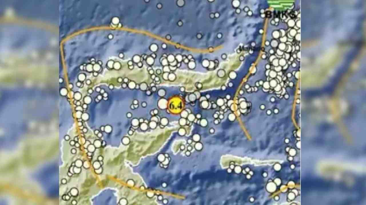 Pagi Ini Gempa 6.4 Magnitudo Guncang Gorontalo, Tak Berpotensi Tsunami, Cek Episentrumnya