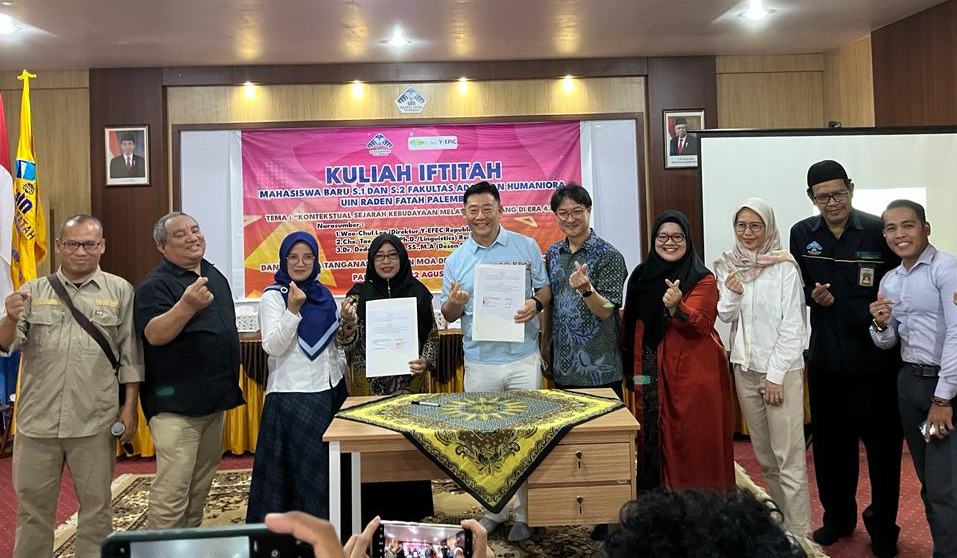 Bangun Kerjasama dengan Y-EPIC Korsel, Jalan UIN Raden Fatah Menuju World Class University Terbuka
