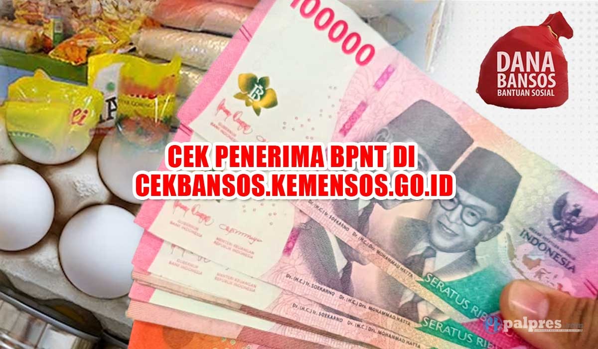 Cek Penerima BLT BPNT di cekbansos.kemensos.go.id, Bantuan Rp400.000 Siap Dibawa Pulang