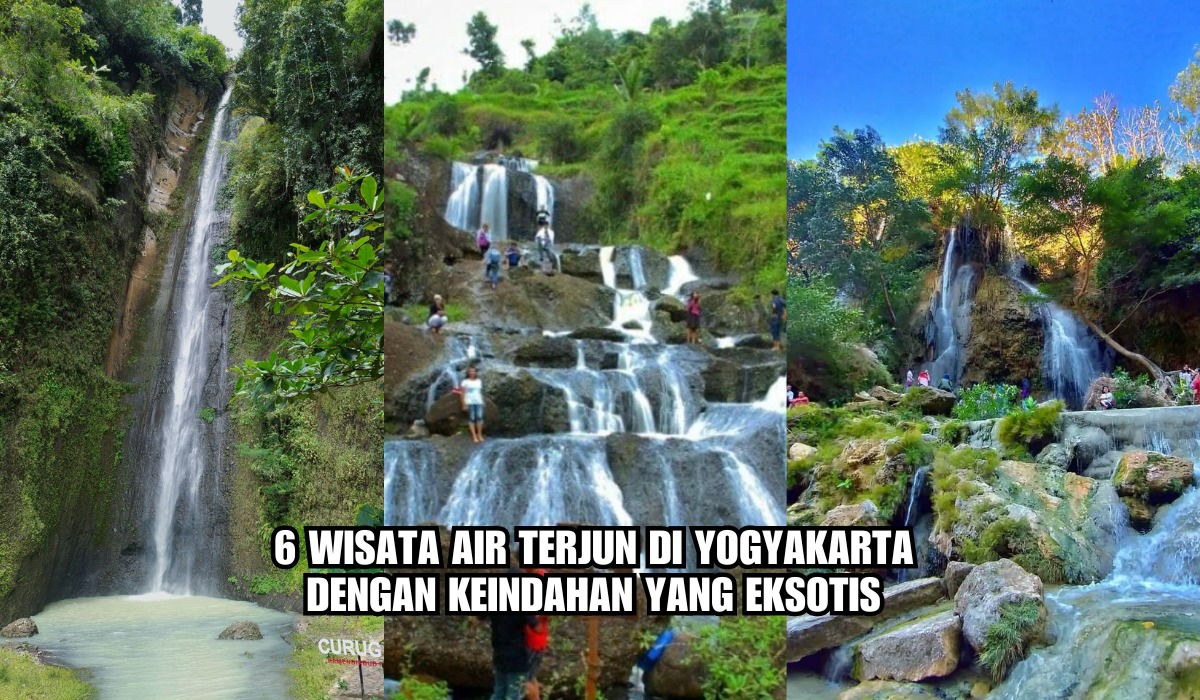 6 Wisata Air Terjun di Yogyakarta dengan Keindahan yang Eksotis, Gemercik Airnya Menenangkan Hati