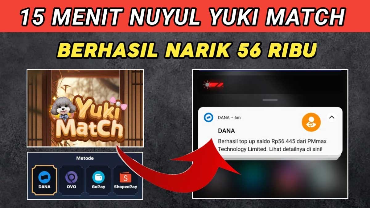 100 Persen Aman! Nuyul Online 15 Menit Bisa Dapat Saldo Dana dari Aplikasi Penghasil Uang 2025