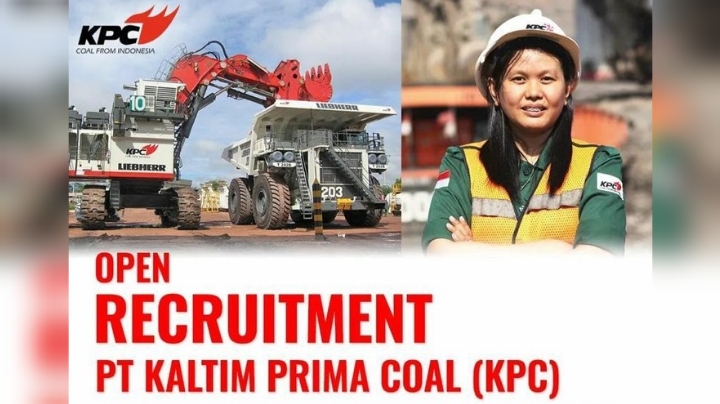 Lowongan Kerja Tambang PT Kaltim Prima Coal (KPC) Terbaru, Posisi Engineer Mining (MOD)