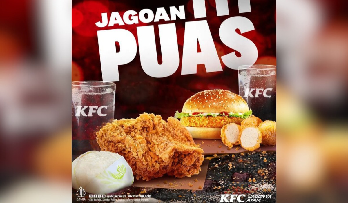 Promo KFC Nikmati Menu Jagoan Puas Mulai dari Rp 27.273, Dapat 1 Ayam, 1 Nasi, 1 Minum