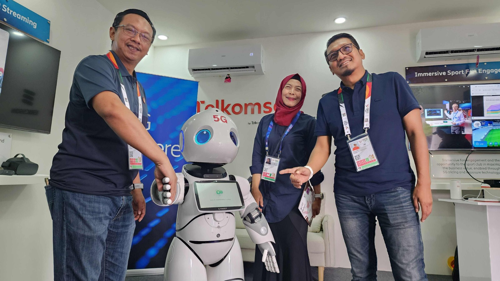 Telkomsel Showcase 5G Hadir di PON XXI Aceh-Sumut 2024, Berikan Pengalaman Teknologi Broadband Terkini