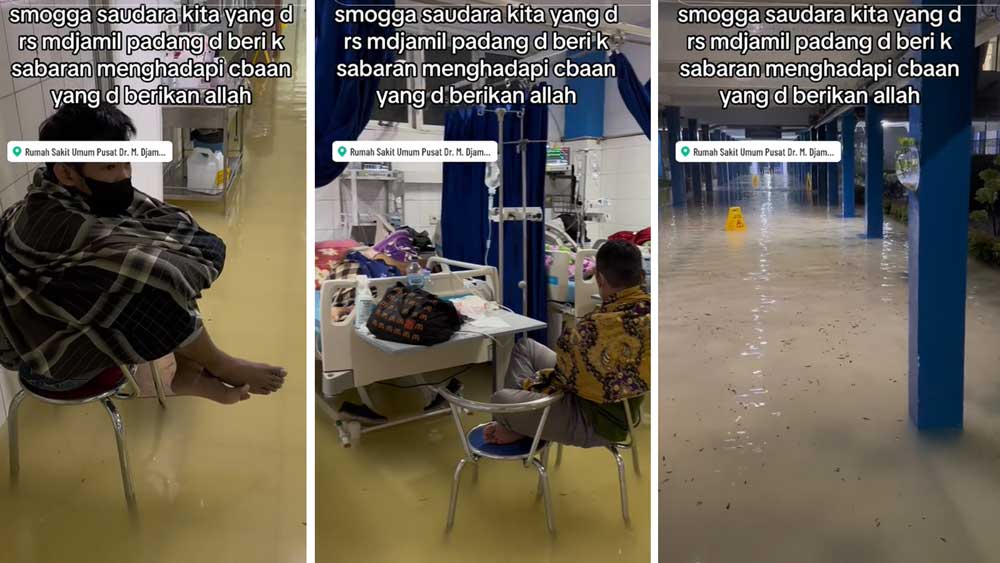 Banjir Besar di Padang, Nasib Para Pasien Rumah Sakit M. Djamil Mencemaskan