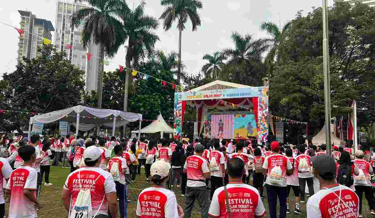 Gelar Festival Jalan Sehat dan Sarapan Bergizi, Kemendikbudristek: Ciptakan Sekolah Sehat