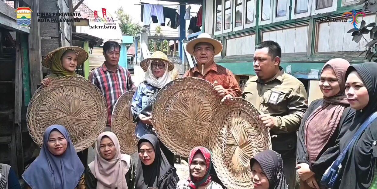 Tenyata di Palembang Ada Kampung Wisata Anyaman, Yuk Cek Lokasinya