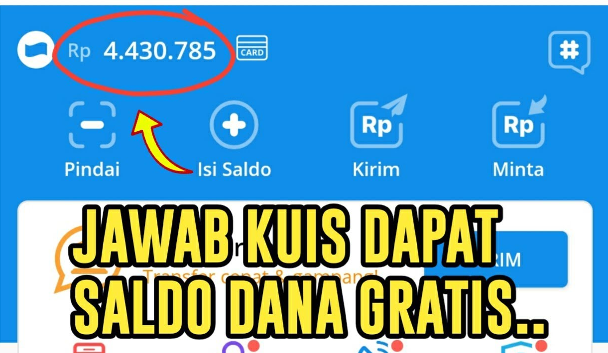 Jawab Kuis Berhadiah Saldo DANA Rp150.000, Soalnya Gampang, Anak SD Pun Bisa! 