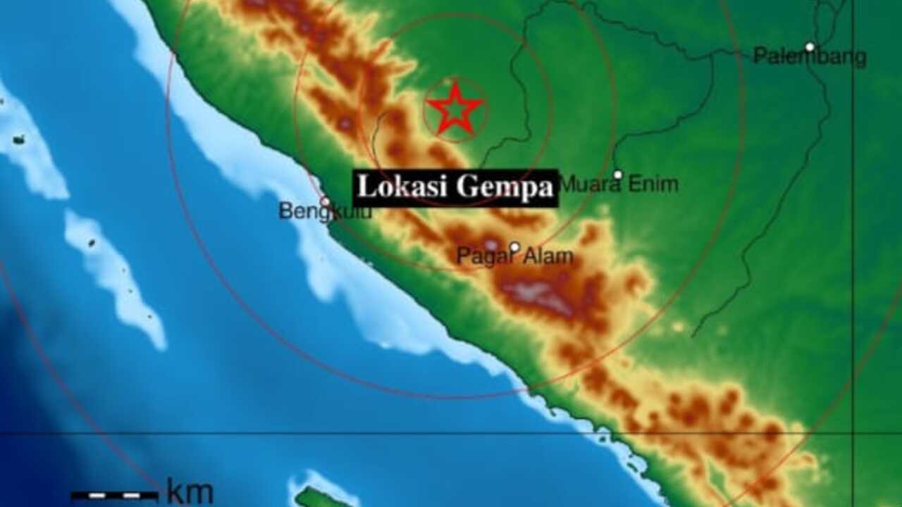 Pagi Ini Gempa Guncang Lubuklinggu Sumsel, Cek Kekuatan dan Episentrumnya