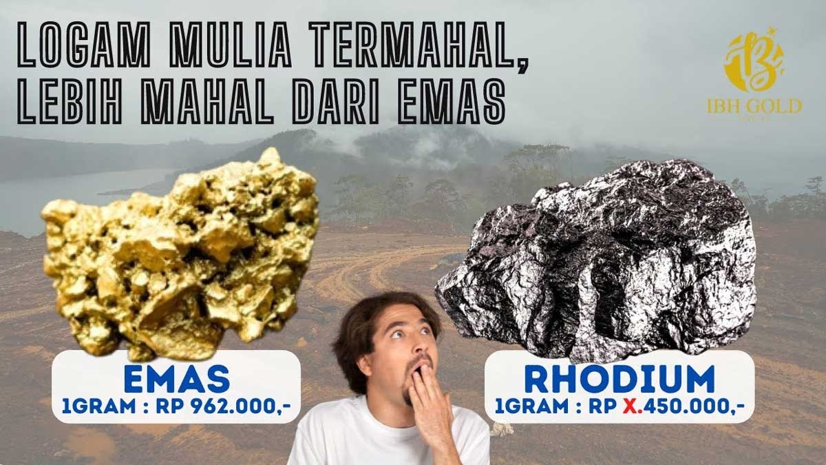 Mengenal Rhodium, Batu Mulia Termahal di Dunia, Harganya Rp6,5 Juta Pergram