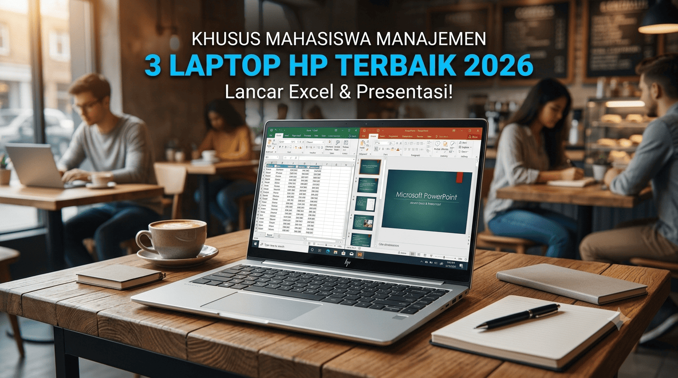 Andalan Tugas Kuliah dan Seminar: 3 Rekomendasi Laptop HP Terbaik untuk Mahasiswa Jurusan Manajemen