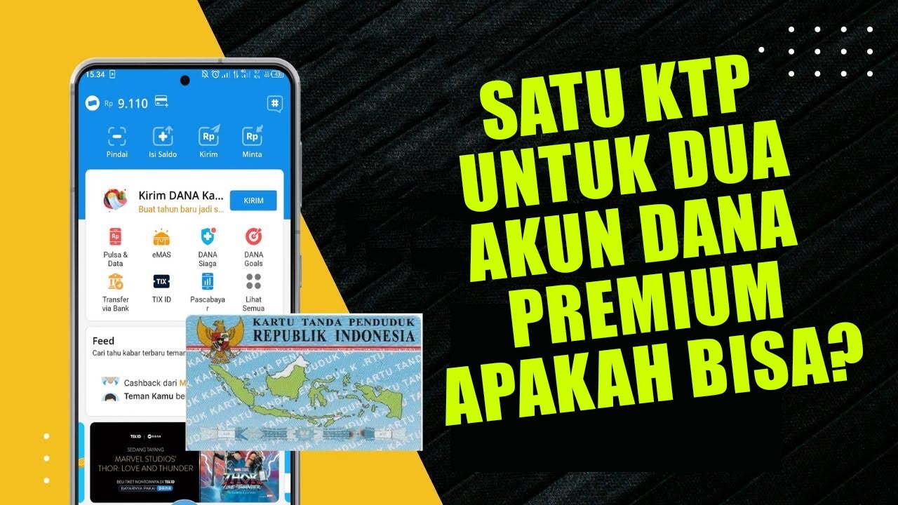 Satu KTP untuk Dua Akun DANA Premium Apakah Bisa?