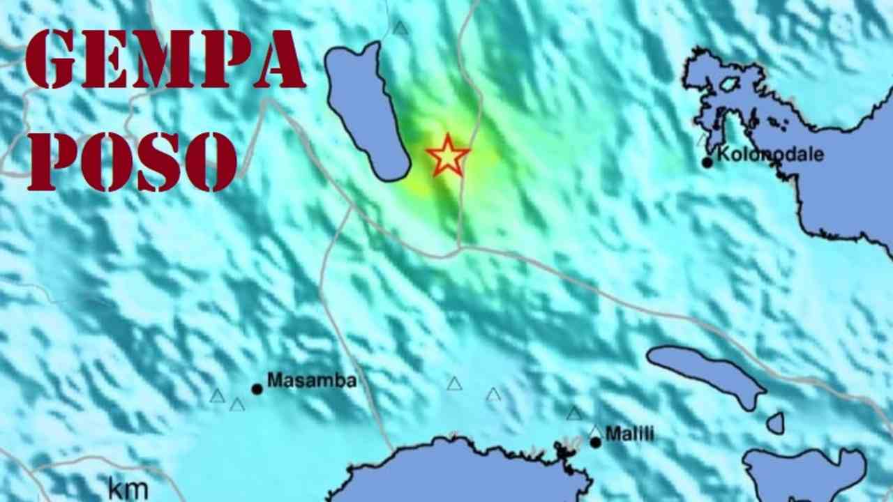 Poso Diguncang Gempa M5,7, Gempa Susulan Masih Terjadi Pagi Ini