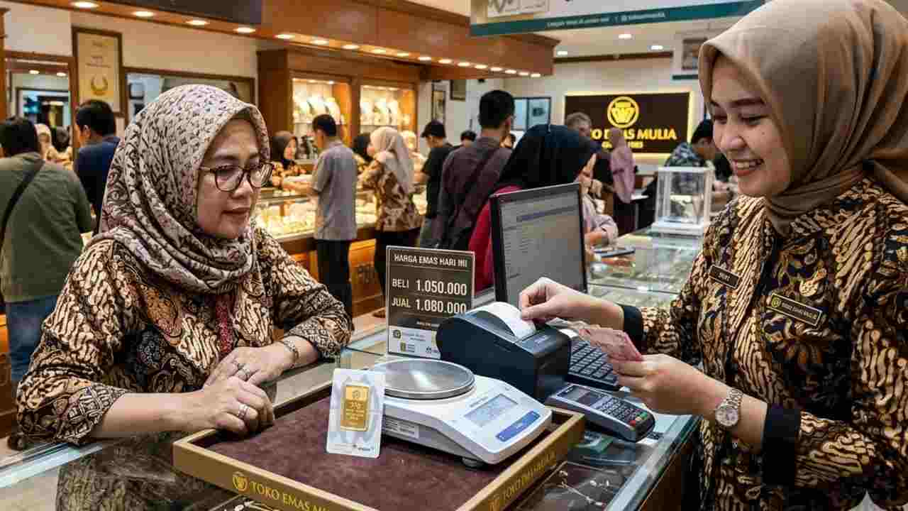 Harga Emas Pegadaian Terbaru Rabu 3 Juni 2026, Semua Produk Logam Mulia Turun
