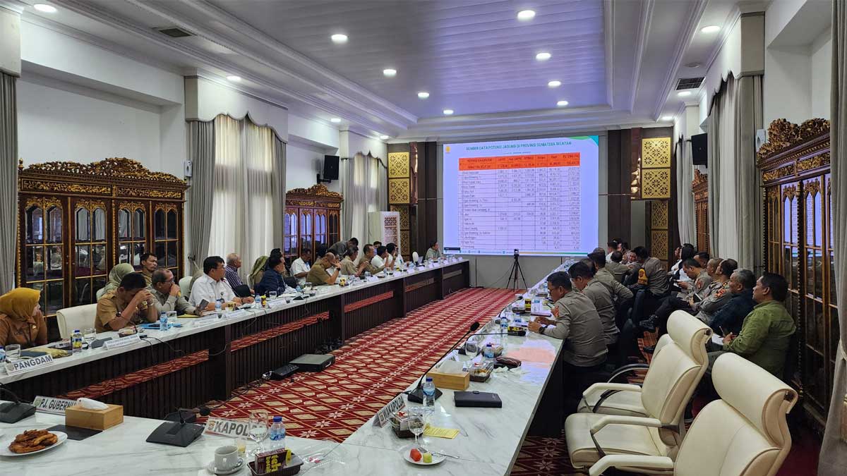 Polda Sumsel dan Kementan Gelar Rakor Kesiapan Program Penanaman Jagung Serentak