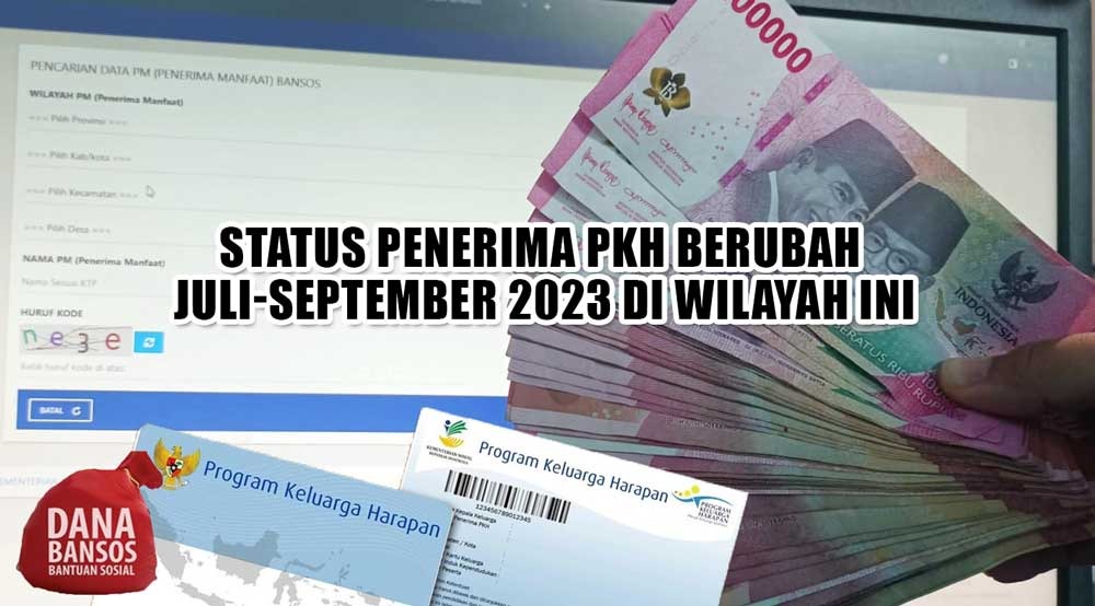 Status Penerima PKH Berubah Juli-September 2023 di Wilayah Ini 