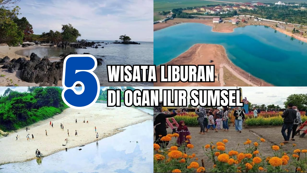 Estetik Banget! 5 Rekomendasi Wisata Liburan di Ogan Ilir, Danau Berbentuk Kupu-Kupu