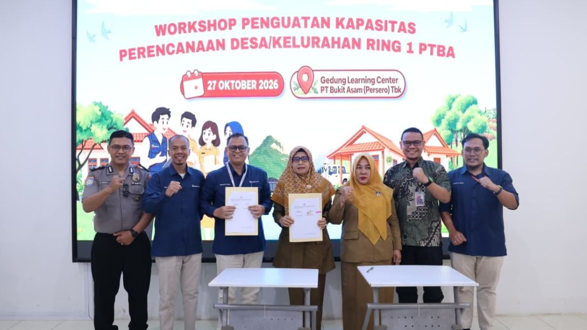 PTBA Perkuat Kapasitas Perencanaan Desa dan Kelurahan Ring 1 melalui Workshop Kolaboratif
