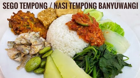 Komplet Banget Lauk Pauknya! Begini Cara Memasak Nasi Tempong Khas Banyuwangi