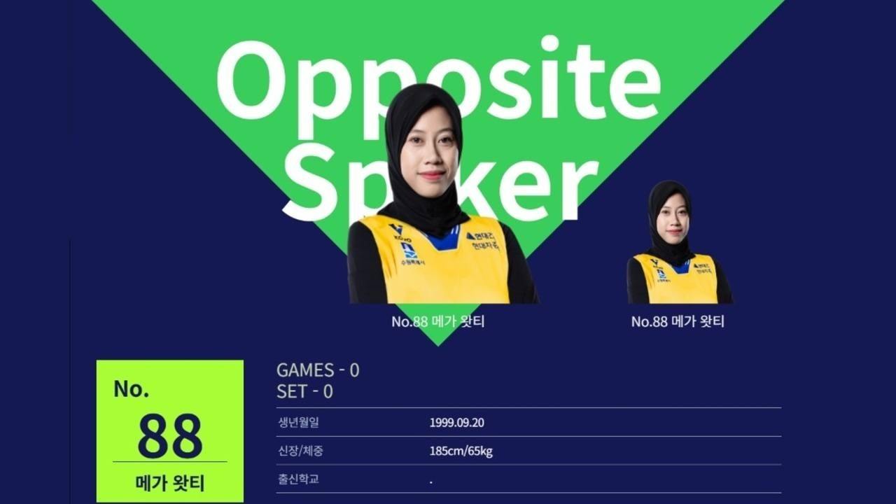 Jadi Opposite Spiker, Megawati Isi Posisi Kunci di Hyundai Hillstate