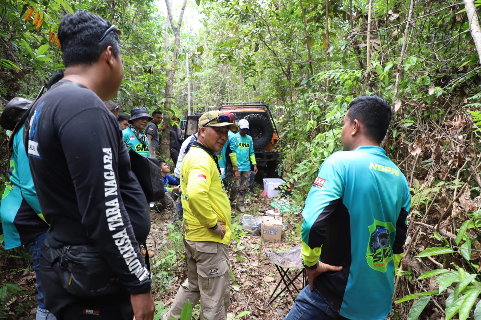 Main Offroad Sambil Gelar Bakti Sosial Bareng Pj Bupati Muba