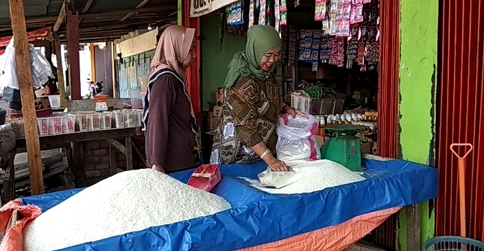  Beras Dusun Pagaralam Mulai Langka dan Mahal