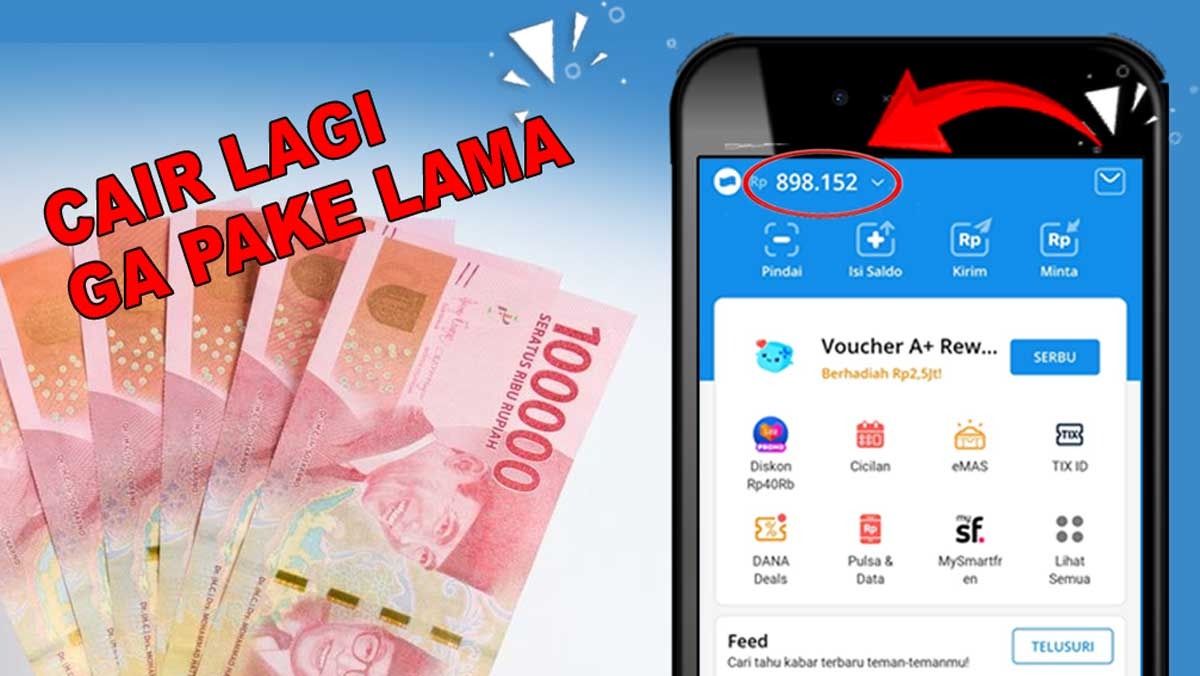 Saldo DANA Gratis Rp313.000 Resmi dari Aplikasi, Ini Cara Daftar, Verifikasi, dan Cairkan Keuntunganmu!