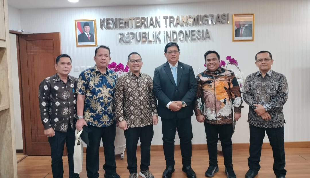 Tim Pemkab Muba Audiensi dengan Kementrans, Ajukan Usulan Bangun Kawasan Transmigrasi