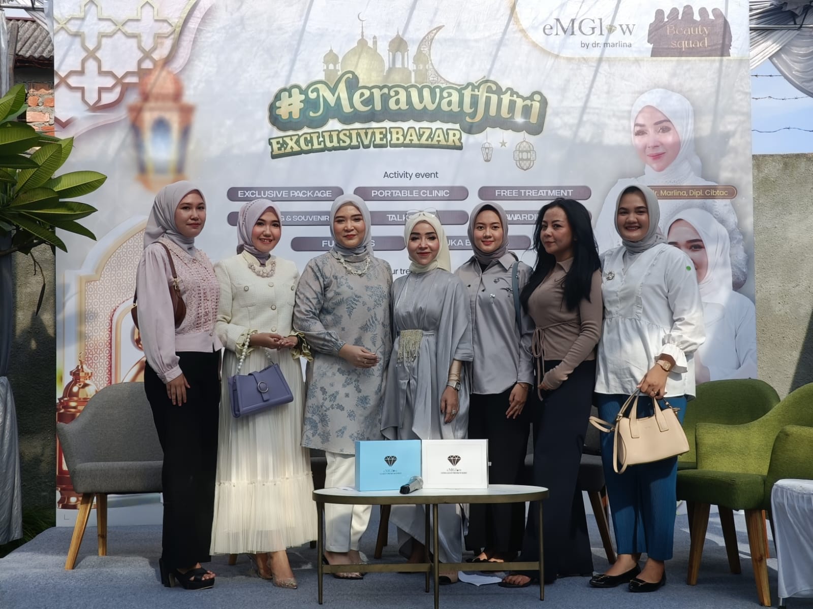 EmGlow Aesthetic Centre by dr Marlina Kenalkan Beauty Squad, Ajak Warga Palembang Aware Perawatan Diri 