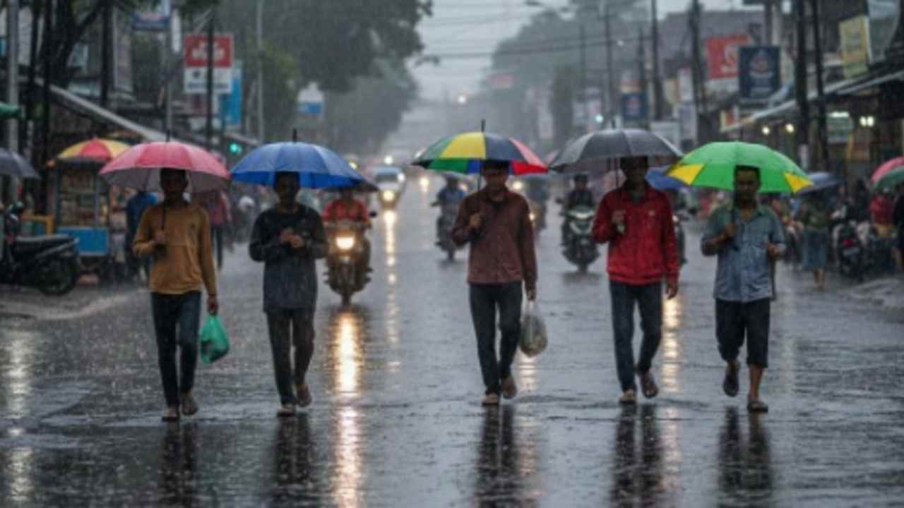 Sudah Siap Payung? BMKG Perkirakan Hujan Ringan Merata di Sumsel Hari Ini