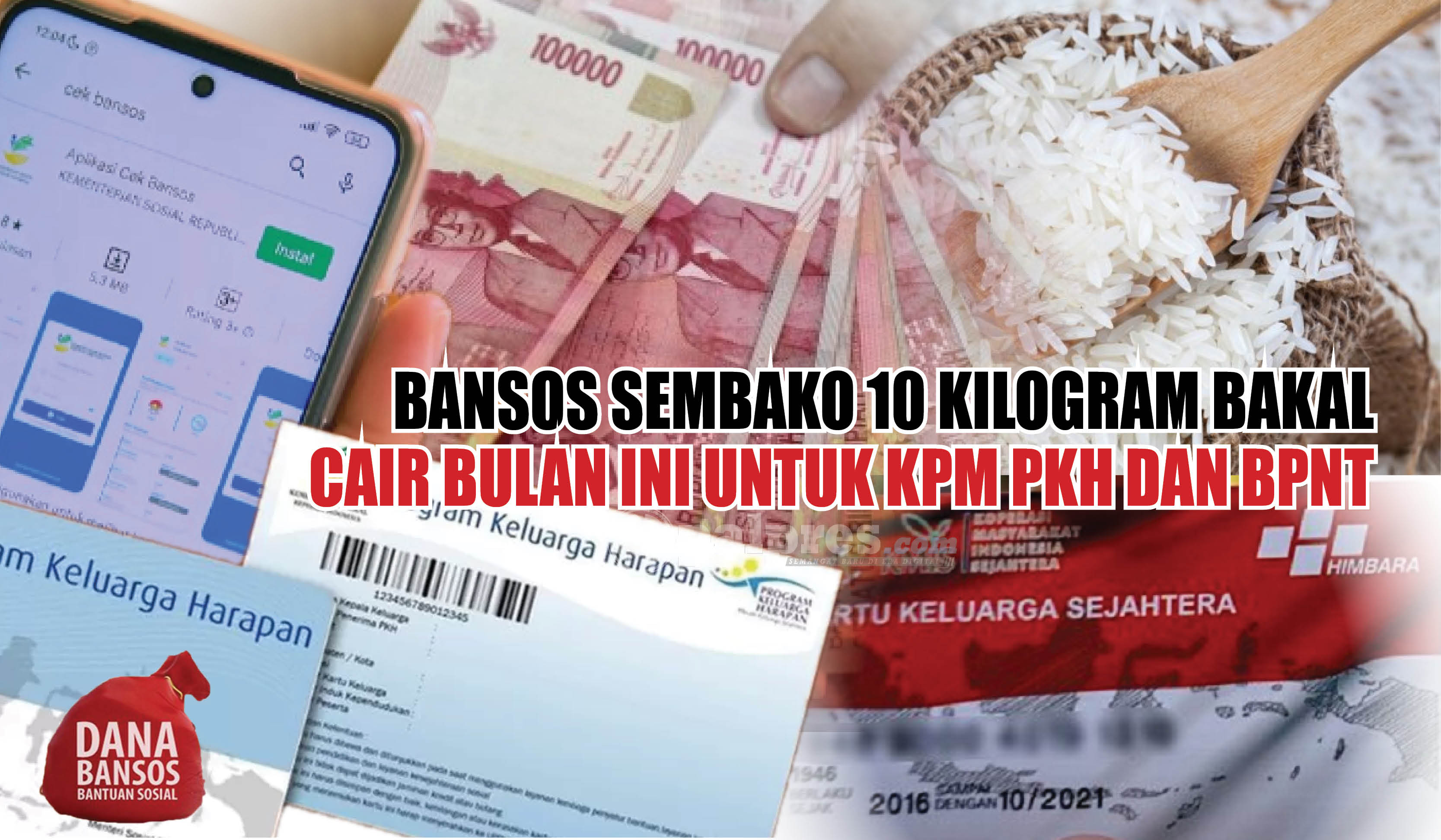 Bonus Akhir Tahun, Bansos Sembako 10 Kilogram Bakal Cair Bulan Ini untuk KPM PKH dan BPNT