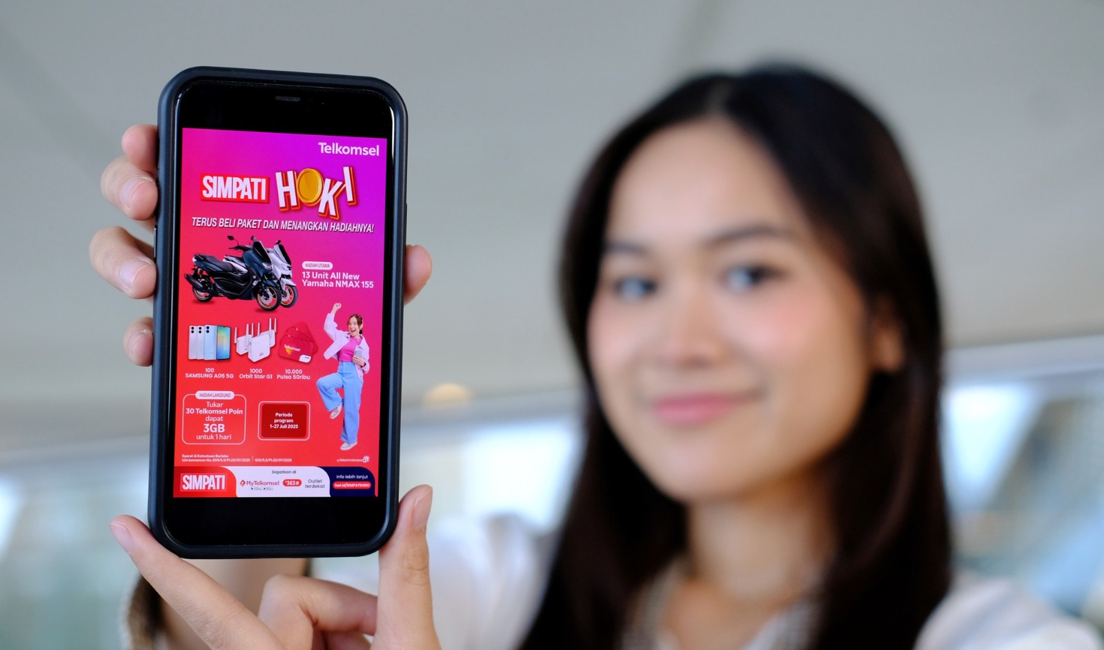 Menangkan Hadiah Miliaran Rupiah di Program Undian Telkomsel SIMPATI HOKI