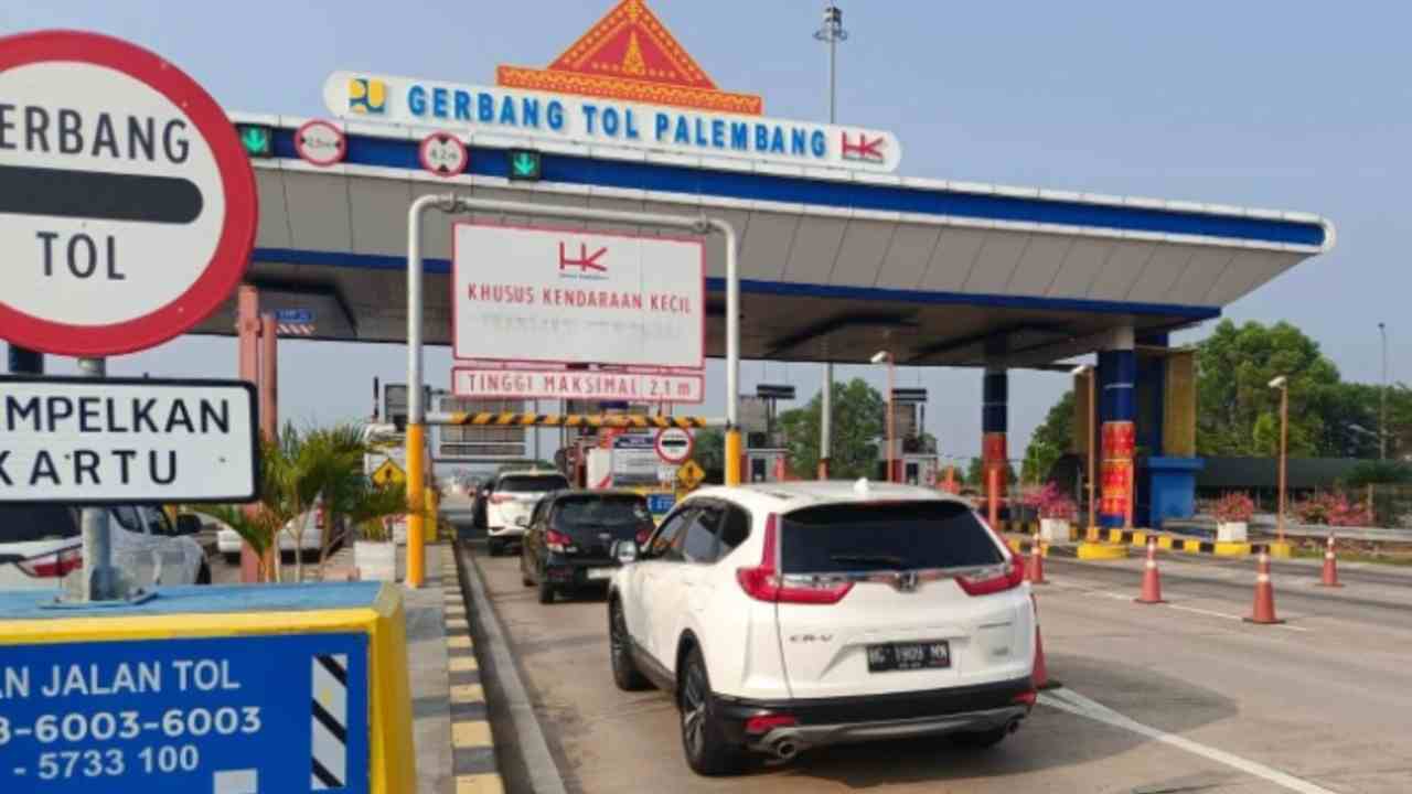 Naik 18 Persen, 55.974 Kendaraan Lintasi Tol Palembang – Prabumulih Selama Libur Maulid Nabi 