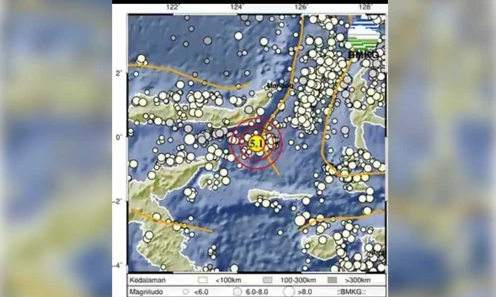 Siang Ini Gempa Terjadi di Bolaang Uki Sulut, Cek Kekuatan Magnitudonya