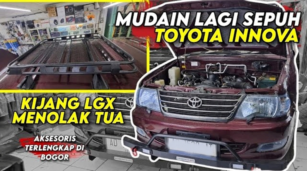 Kijang LGX Menolak Tua, Cobain Pasang Beberapa Aksesoris Ini, Dijamin Tampil Muda