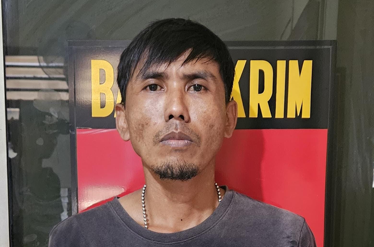 Tim Landak Sat Reskrim Polres Musi Rawas Amankan Pelaku Pembawa Sajam