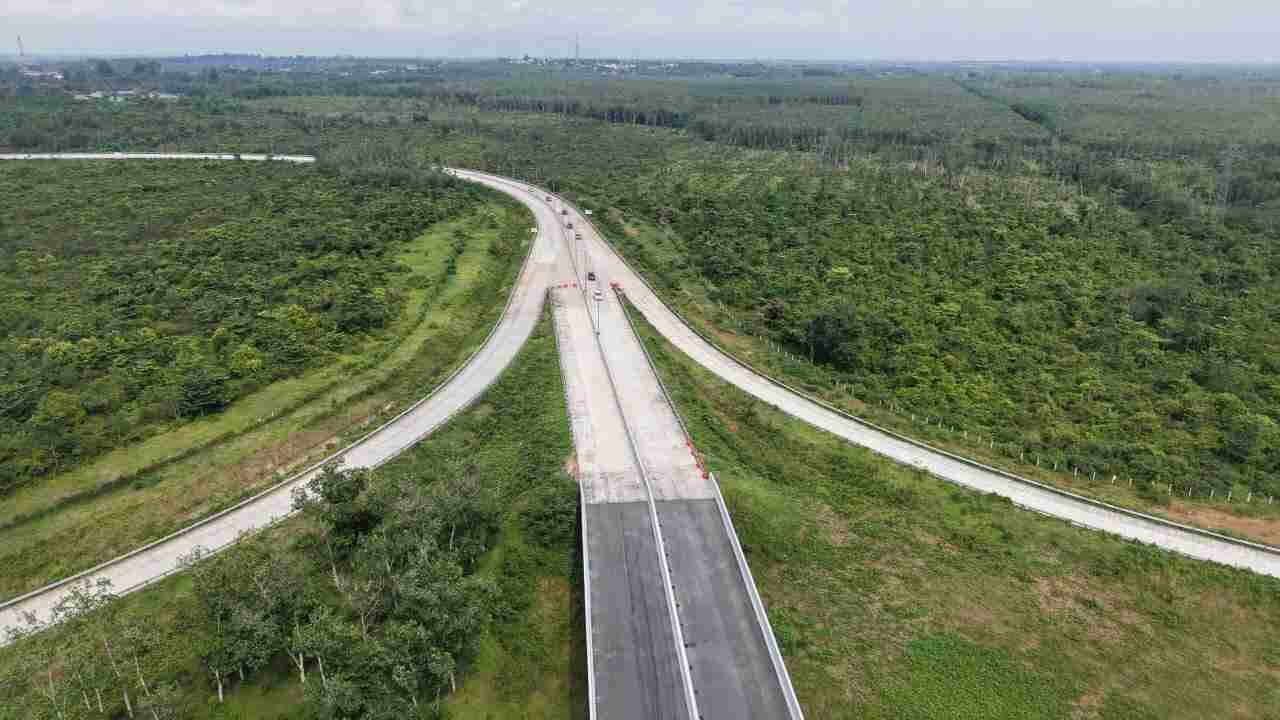 Cek Progres JTTS di Sumsel, Hutama Karya Fokus Percepat Tol Palembang-Betung