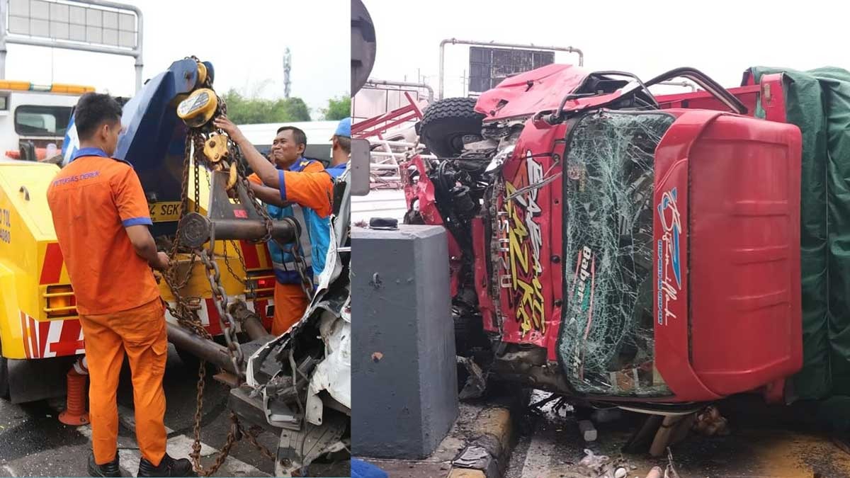 Sopir Truk Penyebab Kecelakaan Beruntun di Gerbang Tol Halim Utama Tak Punya SIM 
