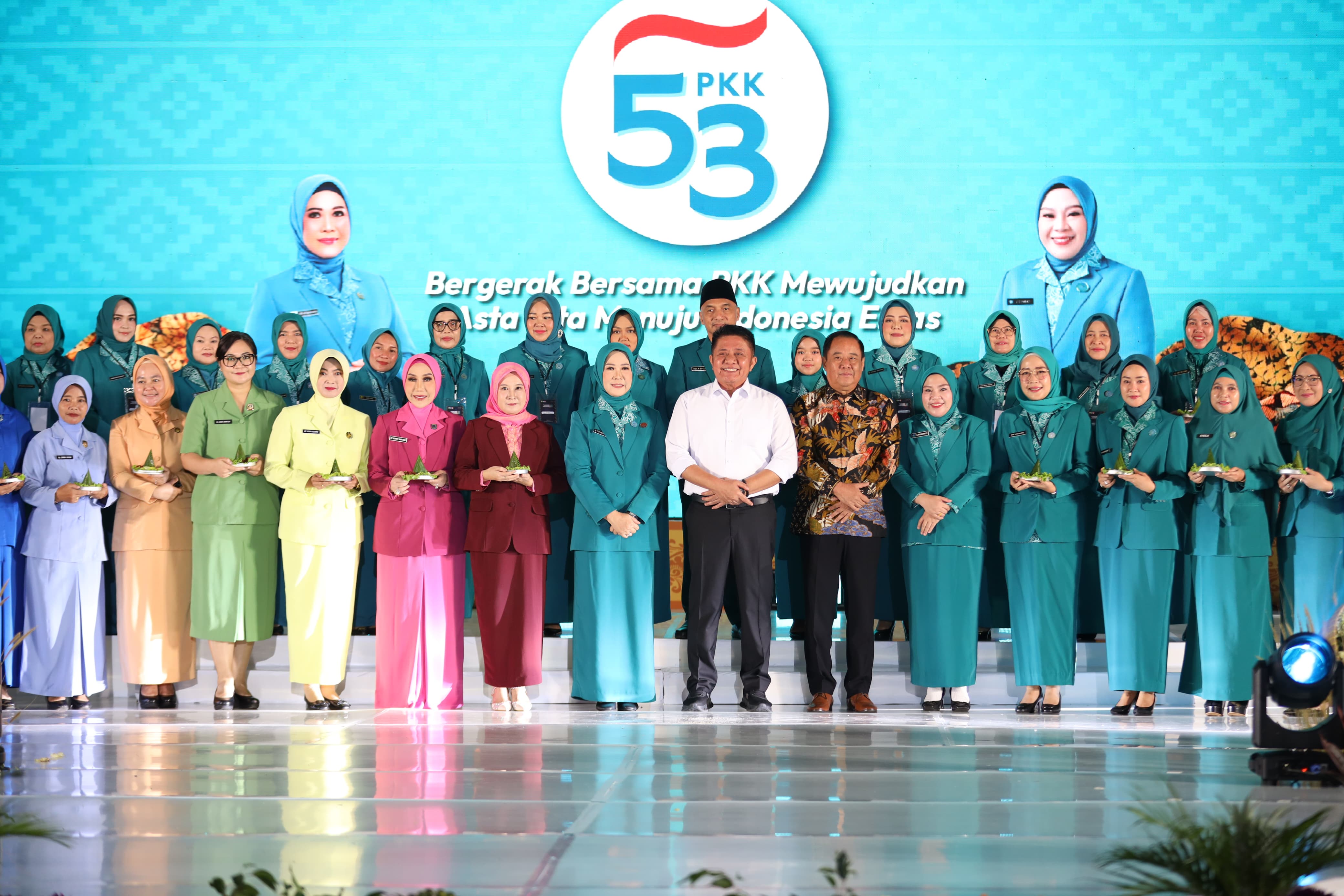 Gubernur  Herman Deru Buka Rangkaian Kegiatan HKG PKK ke-53, Rakon PKK, dan Rakerda Dekranasda Sumsel 2025