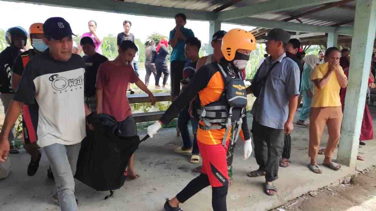 Bocah SD Tenggelam di Sungai Komering OKUT Akhirnya Ditemukan, Hanyut 32 Km dari Lokasi Kejadian