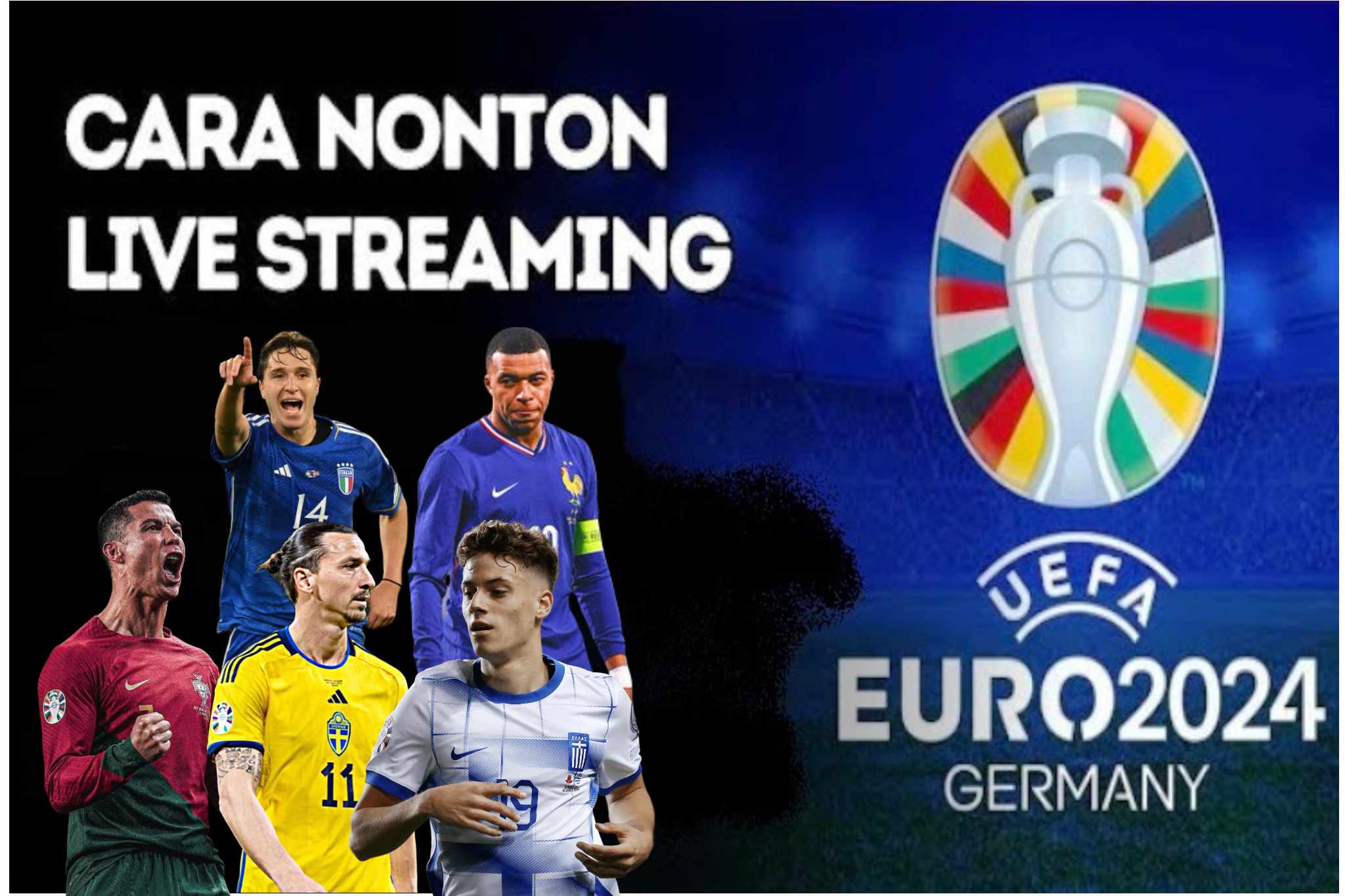 Begini Cara Nonton Live Streaming Piala EURO 2024, Benarkah Tanpa Kuota?