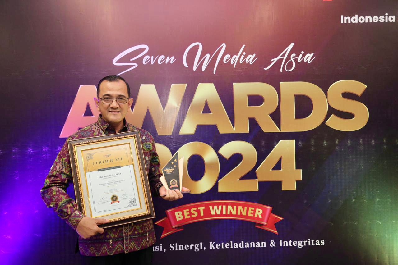 Pj Gubernur Elen Setiadi Dianugerahi Penghargaan Seven Media Award 2024, Kategori Pemimpin Inspiratif Terbaik 