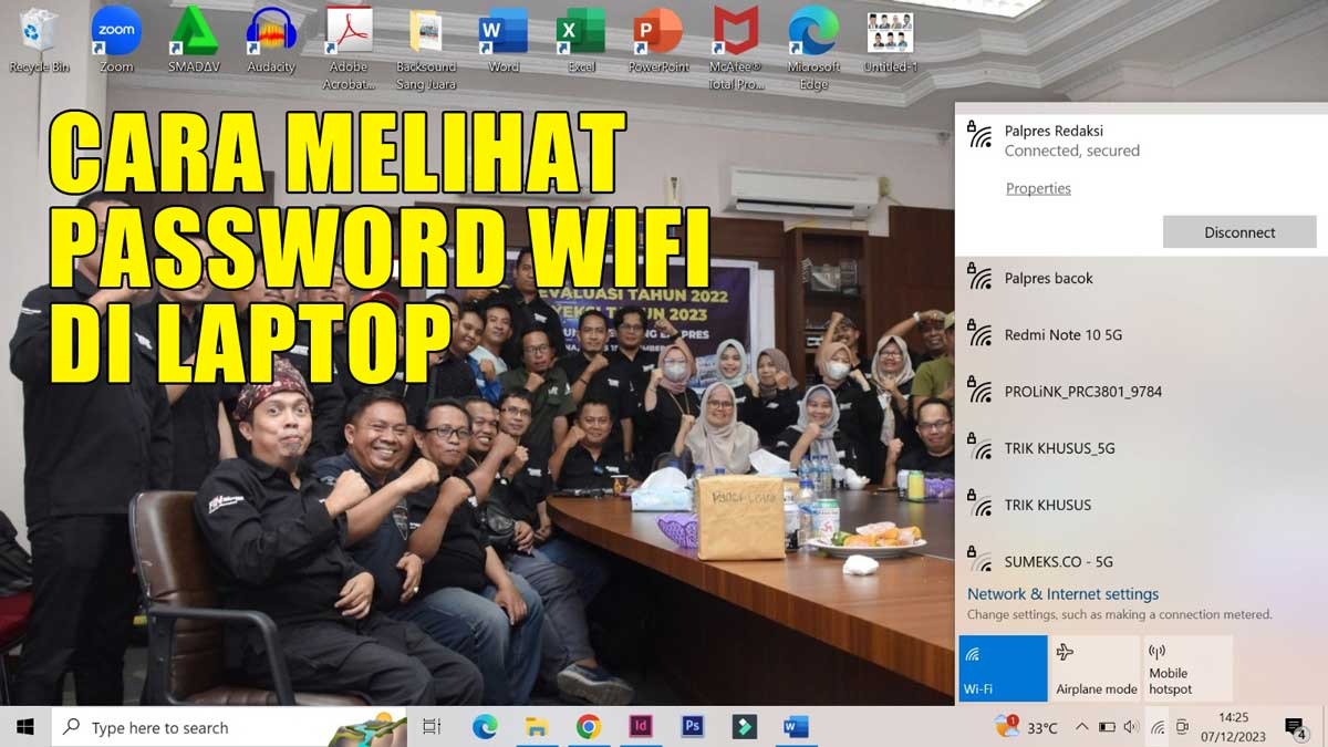 Tips Intip Password WiFi di laptop, Berselancar jadi Lancar