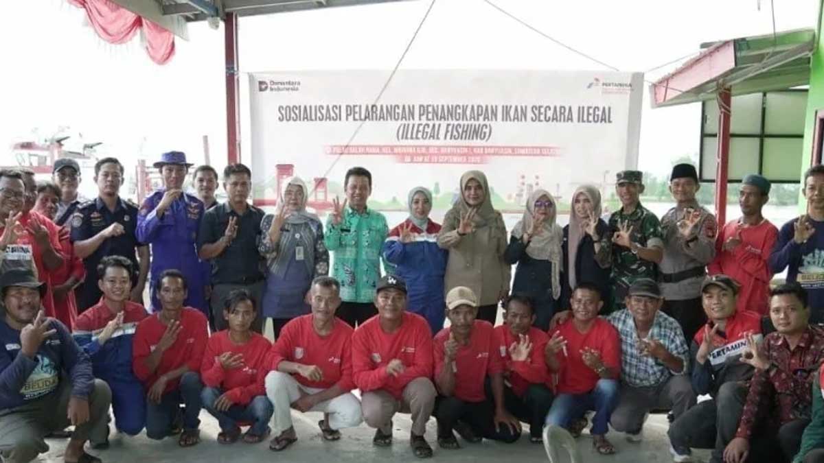 Bersatu Lawan Illegal Fishing, Kilang Pertamina Plaju Perkuat Pengawasan Perairan Banyuasin