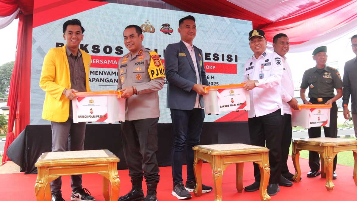 SERENTAK di Indonesia! Sambut Ramadan Kapolda Sumsel Salurkan Baksos Polri Presisi di Palembang