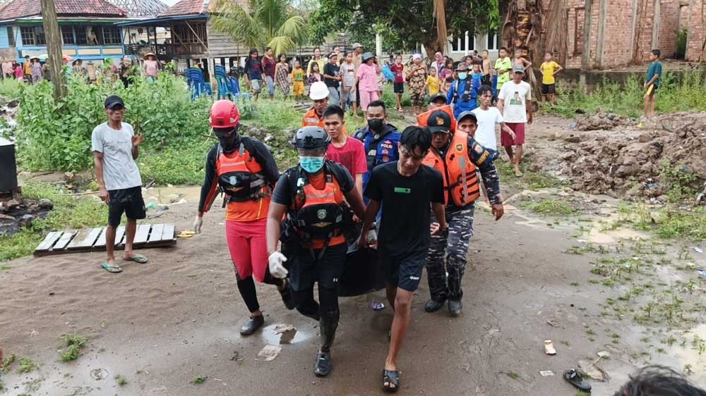 Alhamdulillah, Jasad Nelayan Tenggelam di Perairan Tanjung Pasir Ditemukan Tim SAR Gabungan