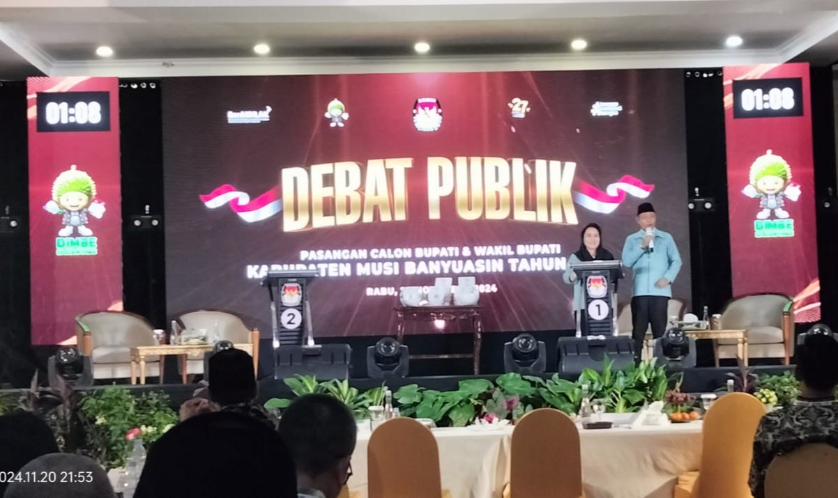 Paslon Toha-Rohman Pilih WO, Debat Kandidat Kedua Tetap Berlanjut