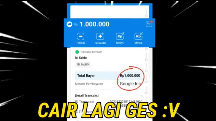 Baru Main 30 Menit Langsung Dibayar Saldo DANA Gratis Hingga Rp1.000.000, Begini Triknya