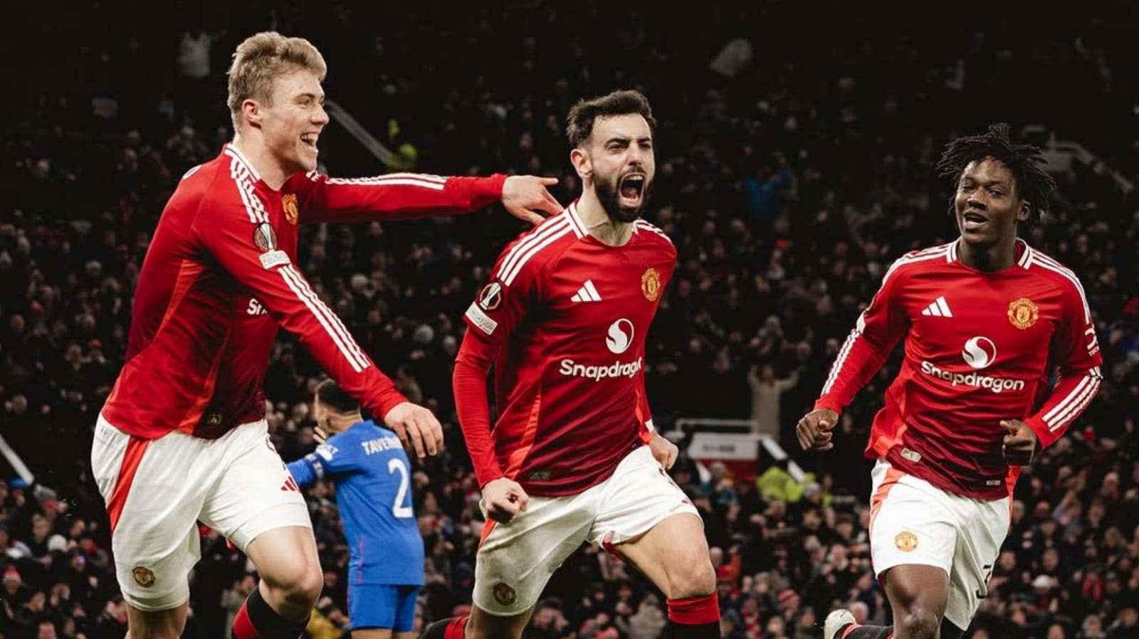Liga Eropa Manchester United 2-1 Rangers: Tuntaskan Battle of Britain, Kapten Bruno Fernandes Fantastis