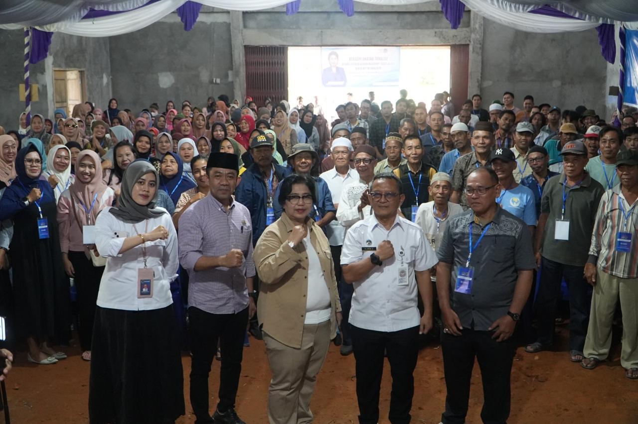 Warga Desa Tanjung Kemala OKU Sambut Antusias Sosialisasi Program Makan Bergizi Gratis